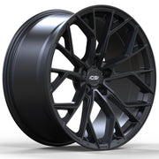 OS Si03 Wheels 19x8.5 & 19x9.5 5x120 ET32 Matte Black Fit BMW 3Series 5Series 6Series