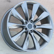 Tesla Wheels 1356 22x9/22x10 5x120 Dark Gunmetal fit Model X Model S Turbine