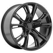 Jeep Wheels F077 20x9 5x127 Gloss Black fit Grand Cherokee Wrangler SRT Style