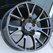 Jeep Wheels V1180 22x10 5x127 Gloss Black fit Grand Cherokee Wrangler Hellcat Style