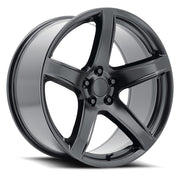 Chrysler Wheels V1185 22x10 5x127 Matte Black fit Pacifica Hellcat Style