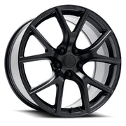Dodge Wheels V1188 22x10 5x127 Matte Black fit Durango Journey Trackhawk Style