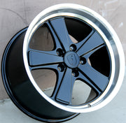 Porsche Wheels 251 19x8.5/19x11 5X130 Black Machined fit 911 Carrera