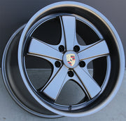 Porsche Wheels P251  19x8.0/19x11 5X130 Matte Gunmetal fit 997 996 911 Carrera Turbo