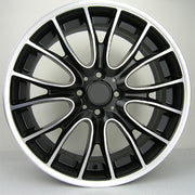 Mini Wheels 407 17x7 4x100 Black Machined fit Mini Cooper Clubman