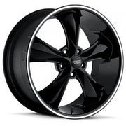 Foose Wheels Legend Gloss Black Lip Groove