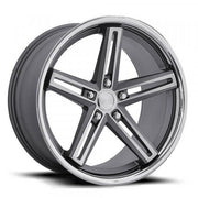 Concept One Wheels CS55 Matte Gunmetal Brushed