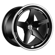 Klutch Wheels SLC03 (Deep) Glossy Black Chrome Lip