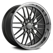 Ace Alloy Wheels AFF04 Titanium With Mirror Lip