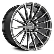 Ace Alloy Wheels Devotion Matte Mica Grey Machine Face