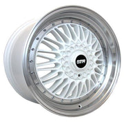 STR Wheels STR606 White Machined Lip