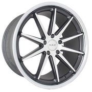 XIX Wheels X31 Matte Black Machined Stainless Steel Lip