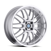 Beyern Wheels Mesh Silver Mirror Cut Lip