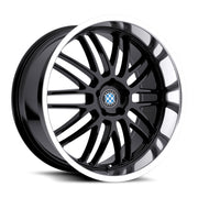 Beyern Wheels Mesh Gloss Black Mirror Cut Lip