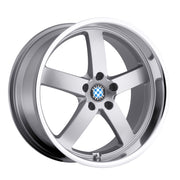 Beyern Wheels Rapp Silver Mirror Cut Lip