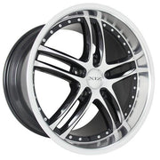 XIX Wheels X15 Black Machined Poished Lip