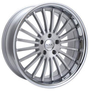 XIX Wheels X59 Silver Brushed Stainless Steel Lip