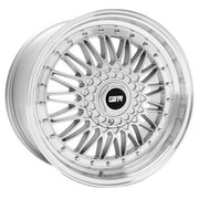 STR Wheels STR606 Silver Machined Lip