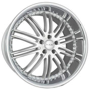 XIX Wheels X23 Silver Machined Stainless Steel Lip