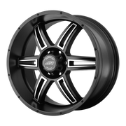 American Racing Wheels AR890 Satin Black Machined