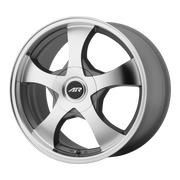 American Racing Wheels AR895 Dark Silver Machined