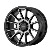 American Racing Wheels AR933 Intake Gloss Black Machined