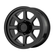 KMC Wheels KM301 Turbine Satin Black