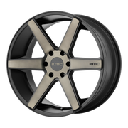 KMC Wheels KM704 District Truck Matte Black Dark Tint