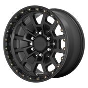 KMC Wheels KM718 Summit Satin Black