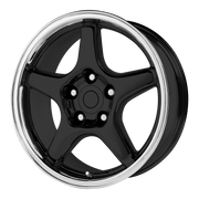 OE Creations Wheels PR103 Gloss Black Machined Lip