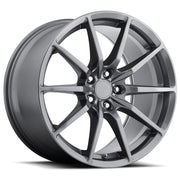 Ford Wheels M350 19x10 19x11 5x114.3 Gunmetal Fit Mustang V6 V8 Shelby GT350 GT500