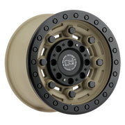 Black Rhino Wheels Garrison Beadlock Desert Matte Black Lip Ring